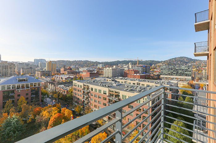 Overlooking view in Pearl & Alphabet Districts